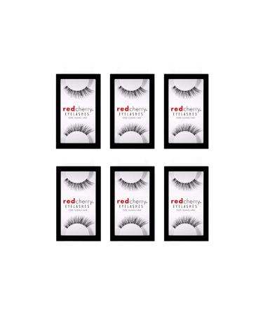 Buy Red Cherry False Eyelashes Nude Onyx (Pack of 6) - International Shipping Available - Buy Online on GoSupps.com