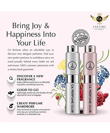 CA Perfume Amber Romance For Men & Women Fragrance Refillable Atomizer Sample Travel Size Concentrated Hypoallergenic Long Lasting Eau de Parfum Spray 0.33 Fl Oz/10ml-X3 - Buy Online on GoSupps.com