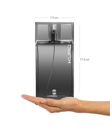 Ajmal Kuro Men 3 oz EDP Spray - Buy Online on GoSupps.com