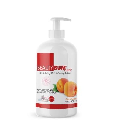 BeautyFit BeautyBum Pump Redefining Muscle Toning Lotion - Peach Bottom for Women - 16 oz Lotion