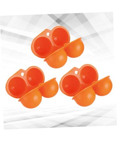 GLEAVI 3pcs Eggs Egg Rack for Refrigerator Fridge Egg Holder Portable Egg Case Container Egg Tray Outdoor Random Color 11.5X7X7cm - Buy Online on GoSupps.com