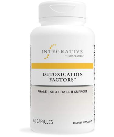 Integrative Therapeutics - Detoxication Factors - Phase I and II Detoxication Support - 60 Capsules 60 Count (Pack of 1) Standard Packaging - Buy Online on GoSupps.com