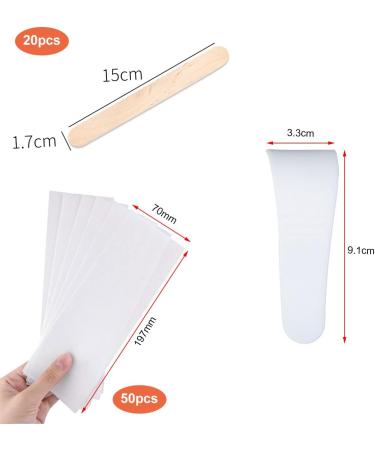 Premium Wooden Spatula for Hair Removal | Waxing Sticks & Applicators for Smooth Skin - Buy Online on GoSupps.com
