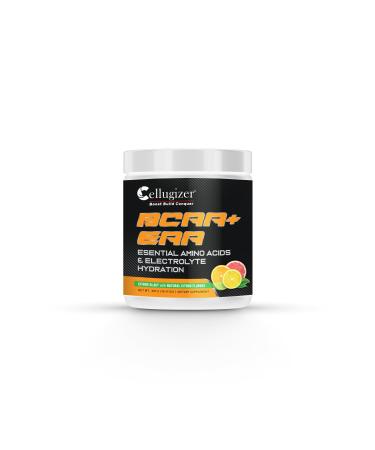 Cellugizer BCAA + EAA + Electrolytes | New & Improved | 6.5g EAAs 5g BCAAs Hydration Matrix | Citrus Blast Flavor | 30 Servings