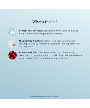 Quench + Hydrate Daily Gel Moisturizer | Anti-Aging Face & Neck Cream with Niacinamide | Smooth Plump and Hydrate Skin Globally - Buy Online on GoSupps.com