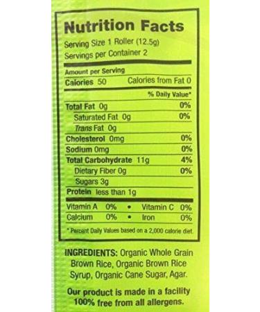 Bamboo Lane Organic Brown Rice Rollers 8-2 Packs - Crunchy & Rich | Shop Now - Buy Online on GoSupps.com