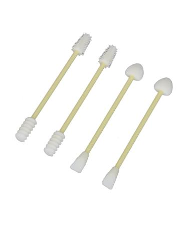 Silicone Cotton Swabs - Reusable Double Tipped Makeup Buds | Lightweight & Portable | Ideal for Ears Baby Beauty & Cosmetics - Buy Online on GoSupps.com