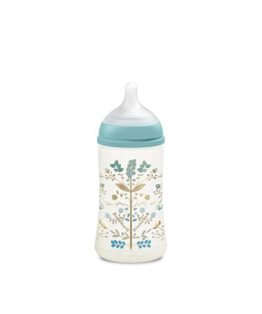 SUAVINEX bottle 270 ml Gold Edition + 3 months with physiological teat Sx Pro silicone size M light blue