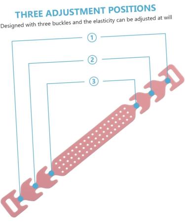 Buy Healvian 30 pc White Lanyard Hook Belt Extensions for Face Mask Ear Protection | Durable Ear Strap Hooks - Buy Online on GoSupps.com