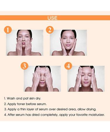 Organic Vitamin C Serum for Face - Anti Aging Brightening Serum with Hyaluronic Acid for Dark Spot Correction, Fine Lines & Wrinkles - Anti Wrinkle, Dark Circles, Age Spots, Pore Cleanser, Acne Scars - Buy Online on GoSupps.com