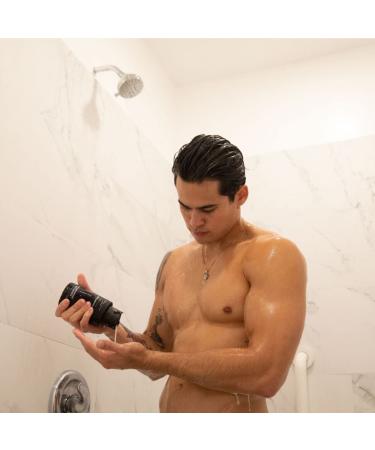 Hardworking Gentlemen Men's Shampoo with Coconut Oil, Aloe Vera, Chamomile, and Pinewood Scent - Buy Online on GoSupps.com