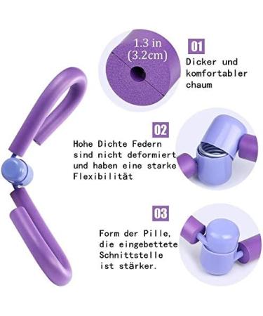 Voarge Thigh Trainer & Fitness Device - Leg Butt Arm & Chest Toner for Bodybuilding & Muscle Trimming | International Shipping - Buy Online on GoSupps.com