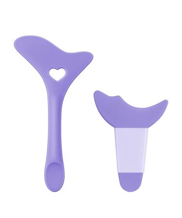 SUMEITANG All In One Eye Makeup Stencils Aid Tool Set, Reusable Mascara Shield Applicator Guard Pads + Eyeshadow and Eyeliner Stencils Pad Kit Eye Applicator Guide Tool for Makeup, Easy to Use Purple - Buy Online on GoSupps.com