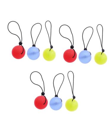 Ultechnovo 9 STK Fitness equipment Exercises Squeezeball Grip Strengthen Ball Power Balls Train Fitness Hand Therapy Tools Tool Gym Ball Powerball