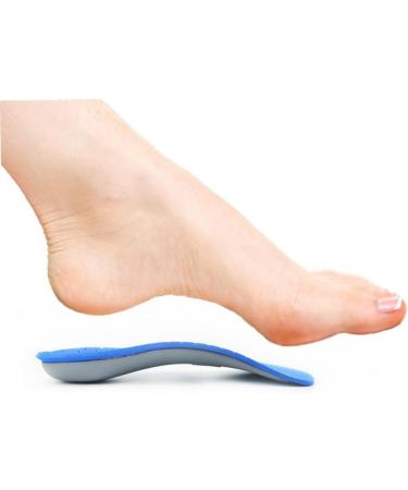Shop Sports Shoes Insoles for Flatfoot | Arch Support Inserts for Men & Women - Blue - Buy Online on GoSupps.com