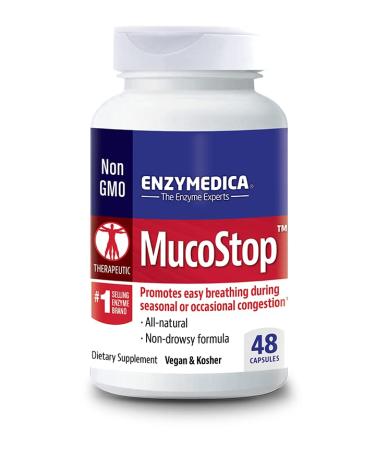 Enzymedica MucoStop 48 Capsules