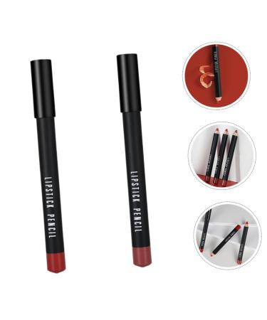 Buy 2pcs Waterproof Lip Liner & Matte Lipstick Pencil for Women - Miss Wood Makeup Collection - Shop Internationally - Buy Online on GoSupps.com
