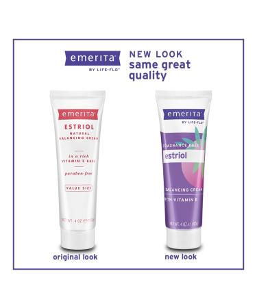 Estriol Cream 4oz - Natural Balancing Cream for Hormonal Support - Buy Online on GoSupps.com
