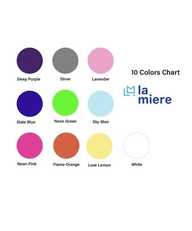 10 Rolls Orthodontic Braces Rubber Power Chains - Closed & Long Filament Chains in Mixed Colors - 15 Spools of Short & Long Options - Buy Online on GoSupps.com