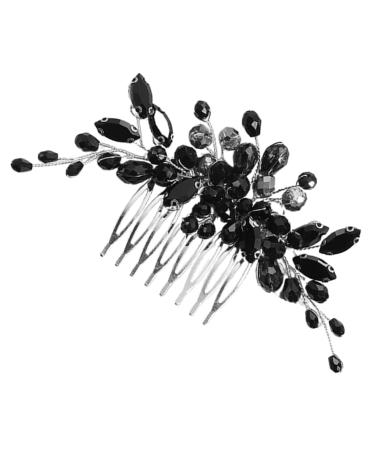 Healeved Bridal Rhinestone Hair Comb Wedding Hair Comb Hair Accessories for Wedding Bride Rhinestone Hair Comb Wedding Bride Hair Comb Women Hair Side Comb Bridal Hair Comb Women Hair Comb