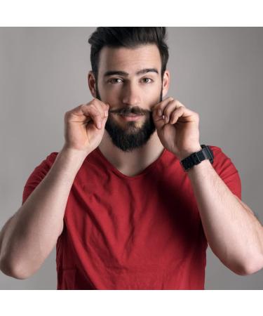 MNSC Fragrance Free Mustache Wax - Medium Hold Balm | All-Natural Hypoallergenic Handmade in USA - Buy Online on GoSupps.com