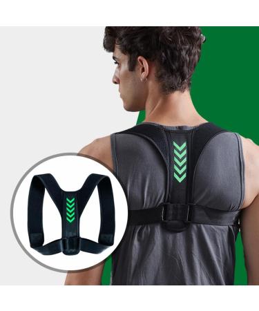 Posture Corrector for Men & Women - Adjustable Back Support Breathable Design for Spine Pain Relief - Buy Online on GoSupps.com