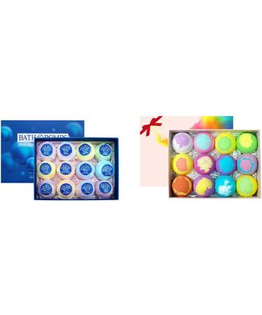 lmoikesz 12x Fragrant Bath Making Kit Eco-Friendly and Soothing Bath Bombss for Women Gifts Bath Bombss Making Kit Organic Blue - Buy Online on GoSupps.com
