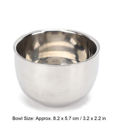 Premium Shaving Tool Set | Men's Brush & Stainless Steel Bowl Holder | Perfect Daily Shave - Buy Online on GoSupps.com