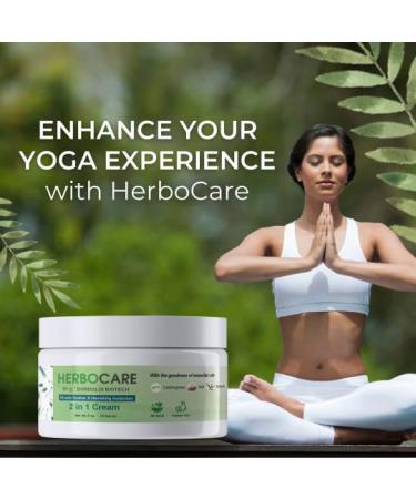 HERBOCARE Lemongrass Muscle Relief & Skin Care Cream - 2 oz | Soothe Moisturize and Revitalize Skin - International Shipping Available - Buy Online on GoSupps.com
