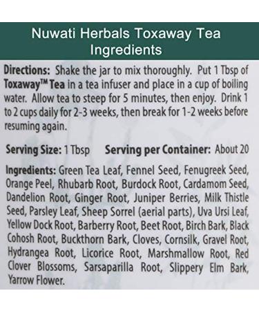 Toxaway Tea - Full Body Detox Tea for Healthy Liver & Skin 6 Ounces - International Shipping Available - Buy Online on GoSupps.com