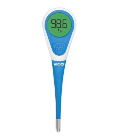 Vicks ComfortFlex Digital Thermometer  Accurate Color Coded Readings in 8 Seconds - Digital Thermometer for Oral Rectal or Under Arm Use - Buy Online on GoSupps.com