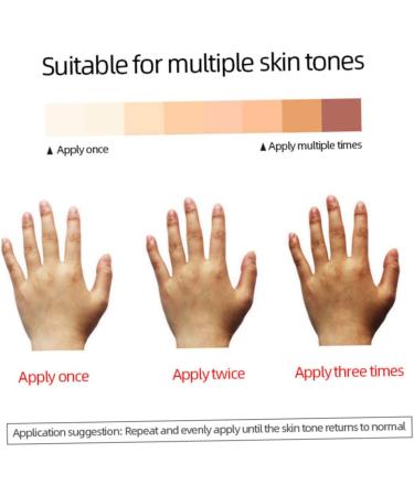 Stylo correcteur de taches blanches : crayon de maquillage camouflage imperm able longue dur e pour le vitiligo les cicatrices et les taches naissance - Buy Online on GoSupps.com