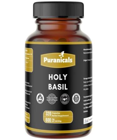 Puranicals Beet 320 Capsules & Holy Basil 320 Capsules Combo Herbal Dietary Supplement | Easy Daily Use | Non-GMO Ingredients No Artificial Colors | Capsules Combo Pack - Buy Online on GoSupps.com