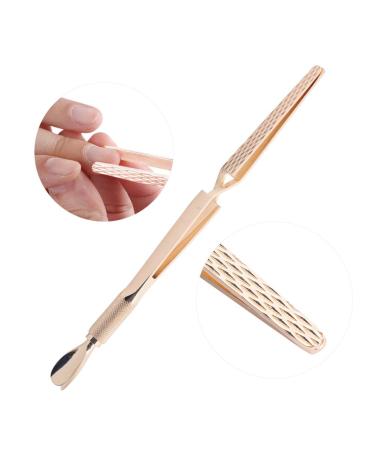 Nail Art Tool - Stainless Steel Nail Shaping Clamp & Glue Removal Clip (Gold) | International Shipping Available - Buy Online on GoSupps.com
