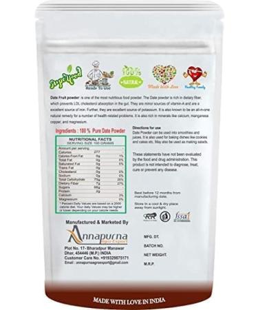 THRU Date Powder - 100 GM - Buy Online on GoSupps.com