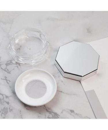 Buy #N/A Empty Powder Compact - Portable Makeup Box with Sieve for Loose Powder & Blusher | Perfect Makeup Container for Travel - Buy Online on GoSupps.com
