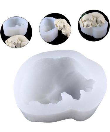 MAGICLULU Silicone Cake Molds Mold 3D Pastry Silica Gel White Candle Silicone Molds 10.8X8.5X5CM - Buy Online on GoSupps.com