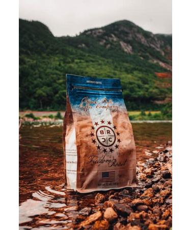 Black Rifle Coffee Freedom Roast Medium Roast Ground Coffee 12oz Bag - Chocolate & Vanilla Notes - Supports Veterans - Buy Online on GoSupps.com