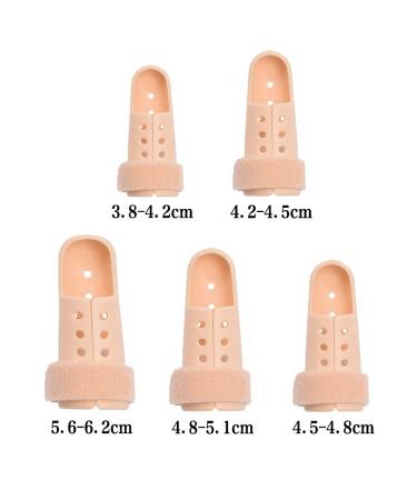 YANWANDEFA 5 Pcs Plastic Finger Support Protector Set - Adjustable Finger Immobilizer for Mallet and Trigger Finger Splint - Buy Online on GoSupps.com