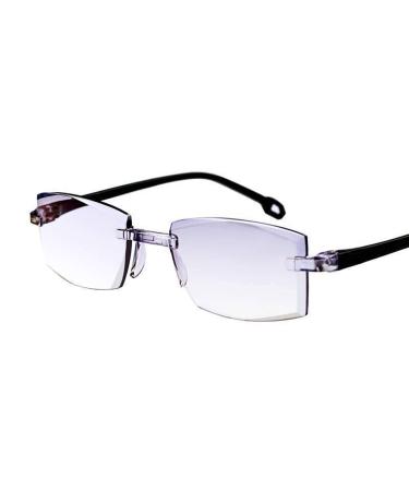 Zhiping Sapphire High Hardness Anti-Blue Progressive Far And Near Dual-Use Reading Glasses For Men Women 200