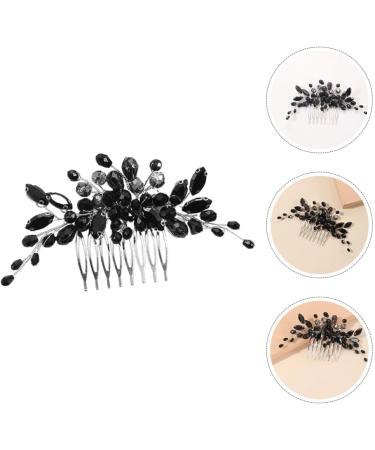 Beavorty Hair Accessories for Wedding Bridal Hair Side Comb Decorative Hair Side Comb Bride Hair Accessories Bridal Side Comb French Hair Side Combs Crystal Women's Hair Comb Rhinestones - Buy Online on GoSupps.com