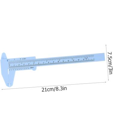 Hemoton 2pcs Eyebrow Ruler Eyebrow Measuring Ruler Eyebrow Tools Calipers Miss Plastic Measuring Instrument - Buy Online on GoSupps.com