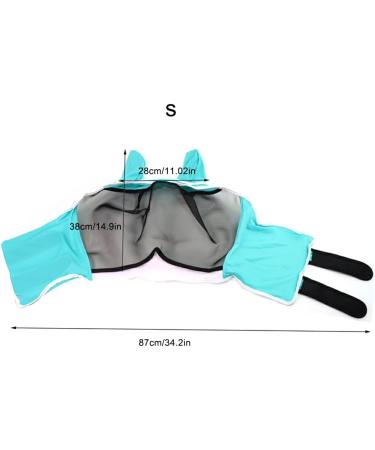 gosduiwip Breathable and Easy to Fly Mask for Horses - Stay Protected All Day Long Comfortable Polyester Horses Accessories Black M M Black - Buy Online on GoSupps.com