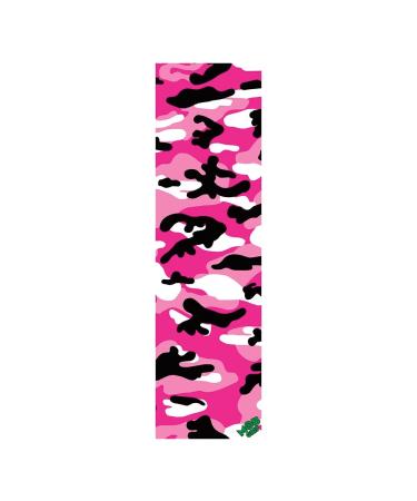 Mob Camo Skateboard Grip Tape Pink