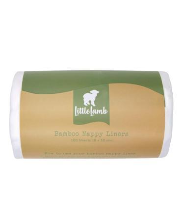 Little Lamb - super soft bamboo fleece (100 sheets) - for cloth diapers & nappies
