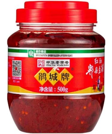 Generic Sichuan/Pixian/Pi Xian Broad Bean Paste/Doubanjiang with Chili Oil 18OZ (500g) - Buy Online on GoSupps.com