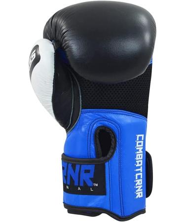 Combat Corner S-Class Boxing Gloves - High Density Padding, Blue 16 oz | Men and Women Sparring Training Gloves for MMA, Muay Thai, Kickboxing - Buy Online on GoSupps.com