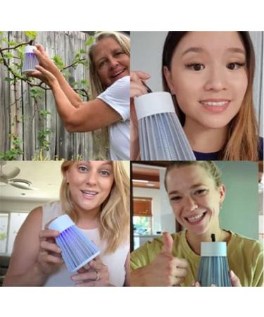 MosquitoZap - Mosquito Zapper for Outdoor Indoor Portable Camp Buzz Blast Pro Rechargeable Charging Multifunctional Cordless Buzz Blast Pro for Home Backyard Garden Camp (Grey) - Buy Online on GoSupps.com