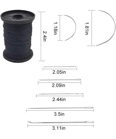 Topus Upholstery Repair Sewing Thread Kit with Heavy Duty Needles - 7 Styles, 3 Colors Nylon Thread - 70 Yards Each - Buy Online on GoSupps.com