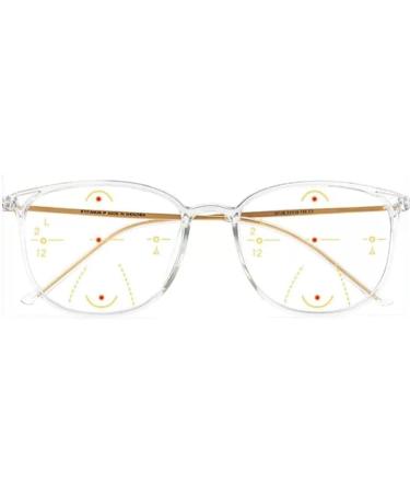Shop Progressive Multifocal Reading Glasses - Women's Light Blocking Blue Light Oversized Square Readers - International Shipping Available - Buy Online on GoSupps.com